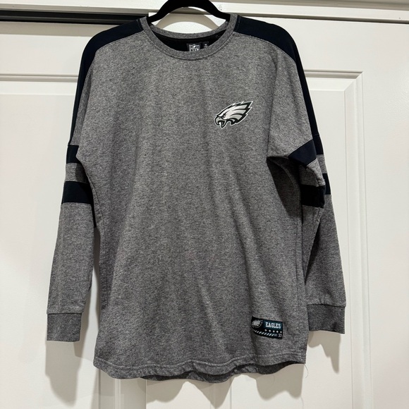 NFL Tops - Philadelphia Eagles Football NFL Women’s Long Sleeve Shirt, MEDIUM